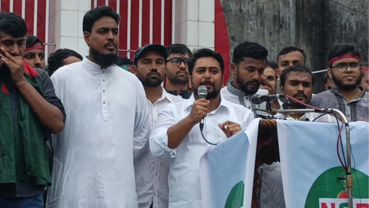 গণঅভ্যুত্থানের পরও চাঁদাবাজ থাকবে—আমরা আশা করিনি: নাহিদ ইসলাম